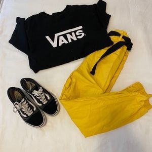 Forever 21 XS High Waisted Cargo Joggers